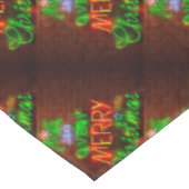 ネオンはクリスマスがとても楽しい テーブルクロス (アングル)