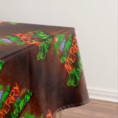 ネオンはクリスマスがとても楽しい テーブルクロス (インサイチュ)