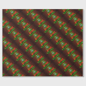 ネオンはクリスマスがとても楽しい ラッピングペーパー (フラット)