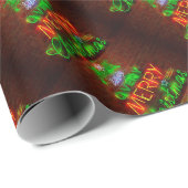 ネオンはクリスマスがとても楽しい ラッピングペーパー (ロールコーナー)