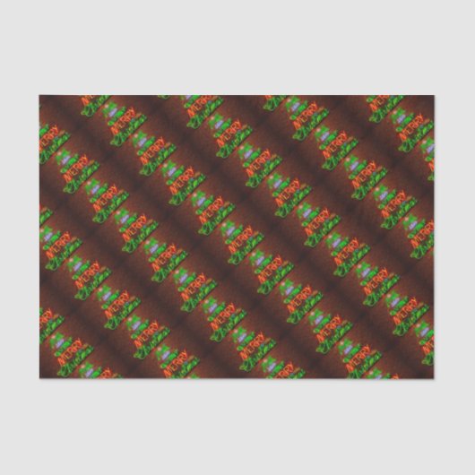 ネオンはクリスマスがとても楽しい 薄葉紙 (正面)