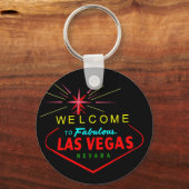 ネオンへようこそラスベガスキーチェーン#2 キーホルダー (正面)