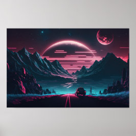 ネオンを超えた未来への競争 ポスター