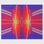 ネオンを重ねて ラッピングペーパー (フラット)