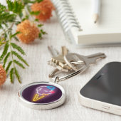 ネオンアイスクリームコーン キーホルダー (側面)