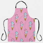 ネオンアイスクリーム:キッズアーバンおもしろい。 エプロン (正面)