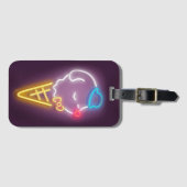 ネオンアイスクリーム ラゲッジタグ (正面横)