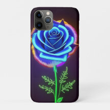 ネオンアクセントが輝く花