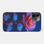 ネオンアクセントが輝く花 Case-Mate iPhoneケース (裏面(横))