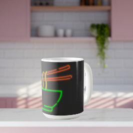 ネオンアジアの麺器 コーヒーマグカップ
