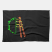 ネオンアジアンノードルボウル キッチンタオル (横)