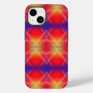ネオンアトラクションレイヤ抽象デザイン Case-Mate iPhone 14ケース