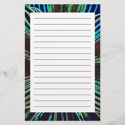 ネオンアマリリス 便箋 (正面)