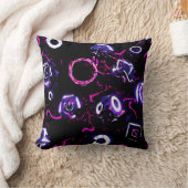 ネオンアートデザイン。買今 クッション (ブランケット)