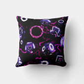 ネオンアートデザイン。買今 クッション (裏面)