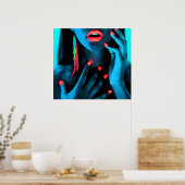 ネオンアートポスター ポスター (キッチン)