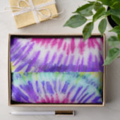 ネオンアートレインボー絞り染め水彩模様 薄葉紙 (ギフト)