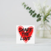 ネオンアートレッド白黒ハート共有ザラブ 紹介カード (スタンド正面)