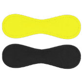 ネオンイエローとジェットブラックのソフトボカスタムール ソフトボール (パネル)