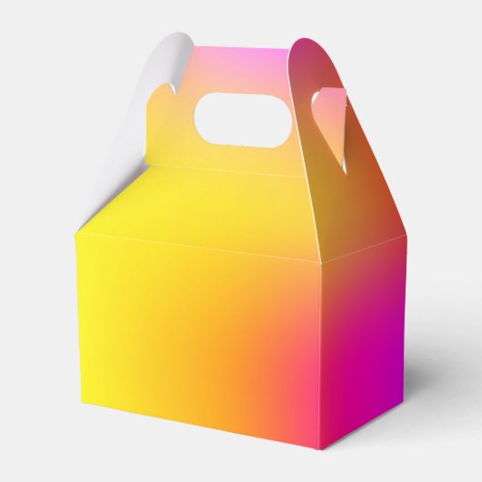 ネオンイエローとピンク フェイバーボックス (裏面サイド)