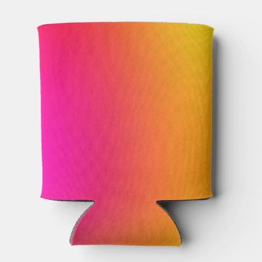 ネオンイエローとピンク 缶クーラー (裏面)