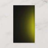 ネオンイエローオンブラック名刺 名刺 (裏面)