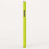 ネオンイエロー Case-Mate iPhoneケース (裏面/右)