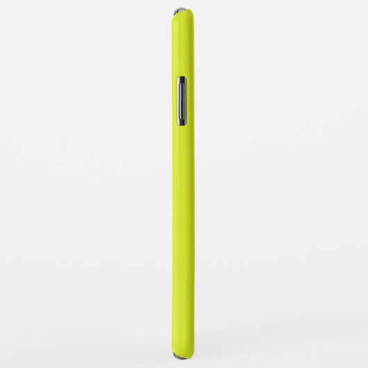 ネオンイエロー Case-Mate iPhoneケース (裏面/右)