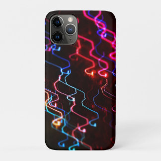 ネオンウィグル波 iPhone 11 PROケース