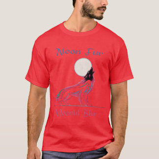 ネオンウェアウルフ 笑 Tシャツ