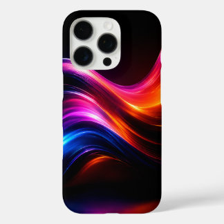 ネオンウェーブグロウiPhone 16ケース iPhone 16 Proケース