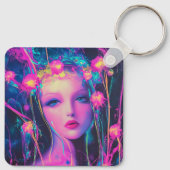 ネオンエイリアン女神 キーホルダー (裏面)