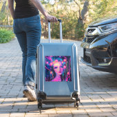 ネオンエイリアン女神 シール (スーツケースインサイチュ)