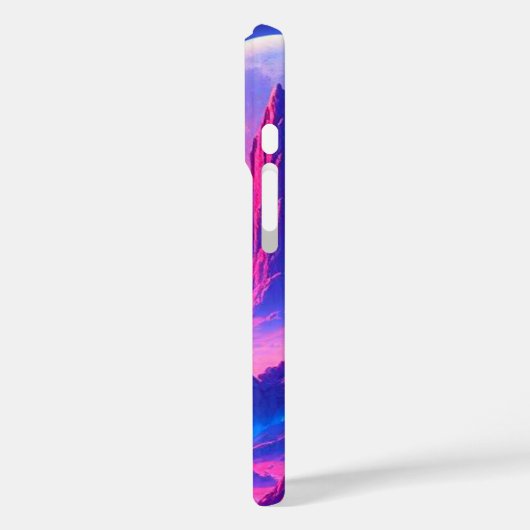 ネオンエイリアン惑星iPhone 16ケース | Sci-Fi宇宙P Case-Mate iPhoneケース (裏面 / 左)