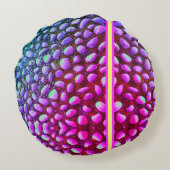 ネオンエイリアン石 ラウンドクッション (裏面)