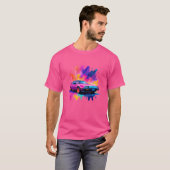 ネオンエコーズカー Tシャツ (正面フル)