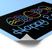 ネオンエッグ – ポスター (角)