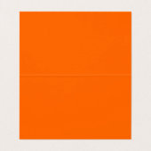 ネオンエレガントオレンジ 名刺 (内部フラット)