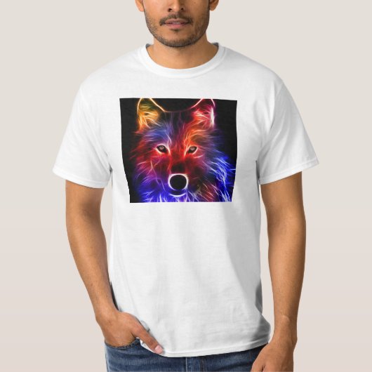 ネオンオオオカミ Tシャツ (正面)
