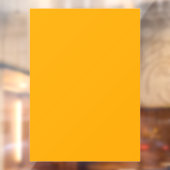 ネオンオレンジ無地の色 |クラシック ウィンドウサイン (シート2)