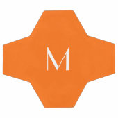 ネオンオレンジ – モノグラメ ッドサッカーボール サッカーボール (フラット)