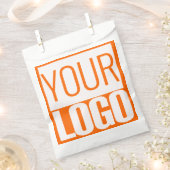 ネオンオレンジ – ロはっきりしたゴ フェイバーバッグ (クリップ留めされた状態)