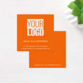 ネオンオレンジ – ロゴの追はっきりした加 (デスク)