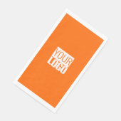 ネオンオレンジ – ロゴの追加 (コーナー)