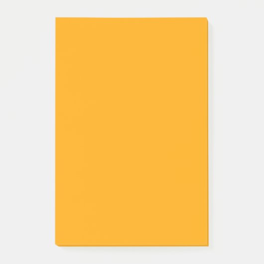 ネオンオレンジ 単色 | クラシック ポストイット (正面)