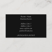 ネオンオンドリ 名刺 (裏面)