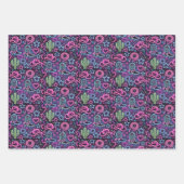 ネオンカウボーイ&女性のカーボーイ ラッピングペーパーシート (正面3)