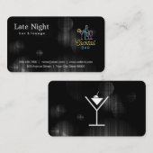 ネオンカクテルロゴ 名刺 (正面/裏面)