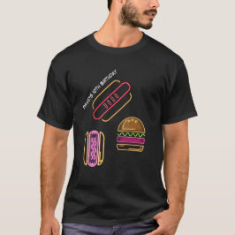 ネオンカスタムネームBBQ&プールパーティーTシャツ Tシャツ