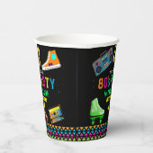 ネオンカッコいい80の誕生日パーティー 紙コップ (右)